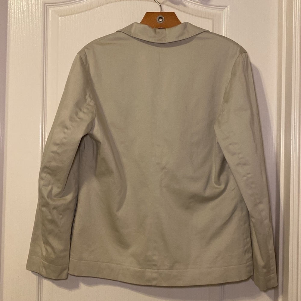 Gap Vintage Women’s Beige / Tan Blazer Suit Jacket Separate Size 6 EUC - Picture 4 of 15